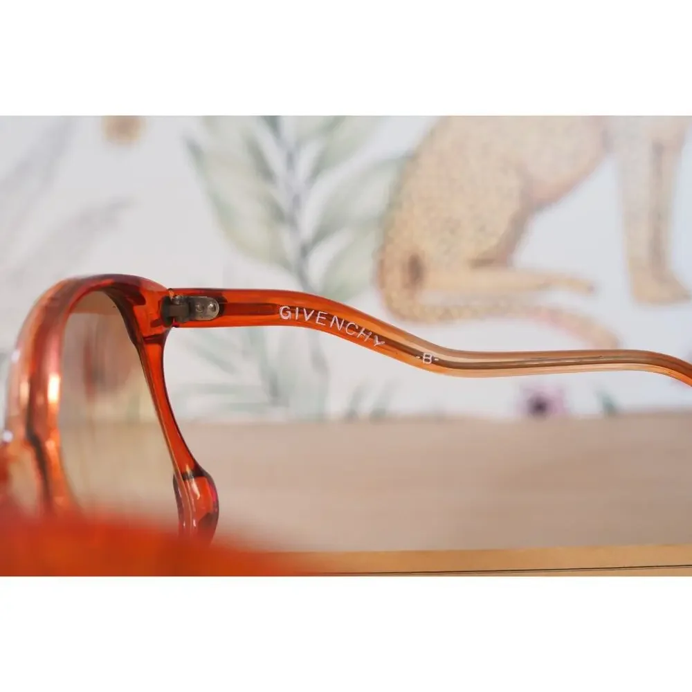 Vintage Givenchy 1970s Sunglasses JACKIE Disco Retro France Grandma Chic NOS